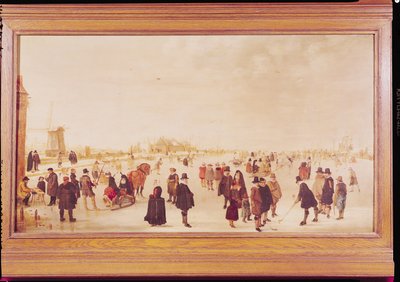 Divertissement sur la glace - Hendrick Avercamp